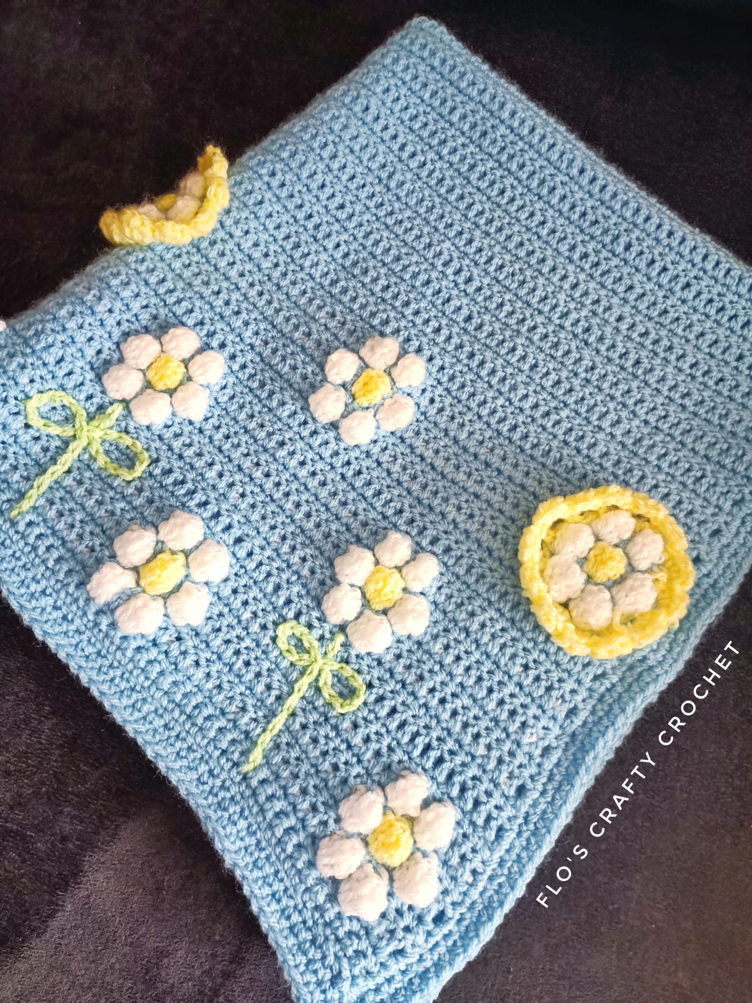 Daisy Days Baby Blanket